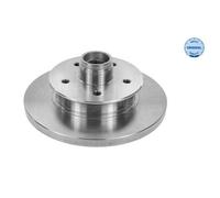2x Disque de frein MEYLE 115 521 1025 convient pour VW