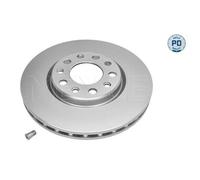 2x Disque de frein MEYLE 15-15 521 0006/PD convient pour ALFA ROMEO FIAT JEEP
