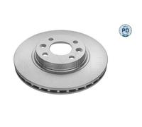 Jeu de 2 disques de frein avant MEYLE 16-15 521 0034/PD