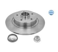 2x Disque de frein Essieu arrière plein 16-15 523 4111 MEYLE pour RENAULT
