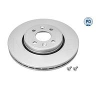 2x Disque de frein MEYLE 16-83 521 0004/PD convient pour RENAULT DACIA