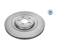 MEYLE Disque de frein 18-15 523 0007/PD ventilé essieu arrière Ø376 mm pour Jaguar 2x