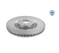 Meyle Disque de frein 183 521 1010/PD 2x Avant Ø345 mm pour Audi Seat Skoda VW