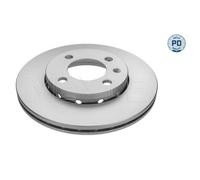 2x Disque de frein MEYLE 183 521 1020/PD convient pour SEAT VW