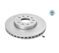 2x Disque de frein MEYLE 183 521 1045/PD convient pour AUDI FORD SEAT SKODA