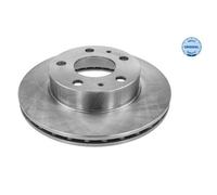 2x Disque de frein MEYLE 215 521 0019 convient pour CITROËN FIAT PEUGEOT