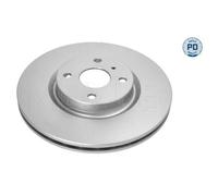 2x Disque de frein MEYLE 215 521 0051/PD convient pour FIAT MAZDA ABARTH