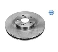 2x Disque de frein Essieu avant ventilé 30-15 521 0048 MEYLE pour TOYOTA AVENSIS