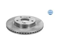 2x Disque de frein Essieu avant ventilé 30-15 521 0061 MEYLE pour TOYOTA AURIS