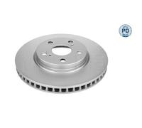 Meyle Disques de frein 30-15 521 0128/PD Essieu avant ventilé pour LEXUS IS II 2x