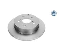 2x Disque de frein MEYLE 30-15 523 0102/PD convient pour TOYOTA