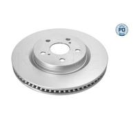 2x Disque de frein MEYLE 30-83 521 0136/PD convient pour TOYOTA LEXUS