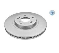2x Disque de frein MEYLE 31-15 521 0051/PD convient pour HONDA