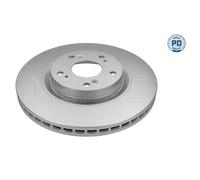 2x Disque de frein MEYLE 31-15 521 0053/PD convient pour HONDA