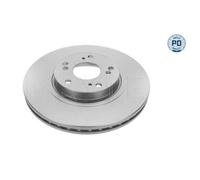 2x Disque de frein MEYLE 31-15 521 0057/PD convient pour HONDA