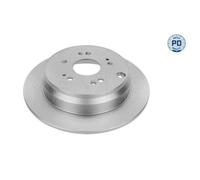 2x Disque de frein MEYLE 31-15 523 0056/PD convient pour HONDA