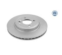 2x Disque de frein MEYLE 315 521 0024/PD convient pour MINI