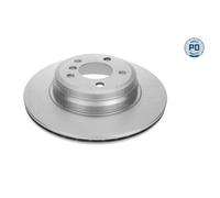 Meyle Disque de frein Essieu arrière 315 523 0033/PD ventilé 2x pour BMW 3