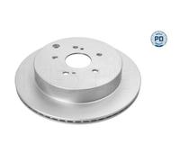 2x Disque de frein MEYLE 33-15 523 0007/PD convient pour SUZUKI