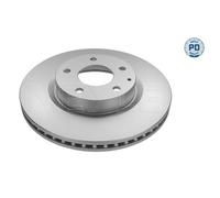 MEYLE Disque de frein 35-15 521 0043/PD essieu avant ventilé 2x pour MAZDA 3
