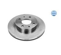 2x Disque de frein MEYLE 36-15 521 0011 convient pour NISSAN