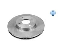 2x Disque de frein Essieu avant ventilé 36-15 521 0054 MEYLE pour NISSAN NOTE