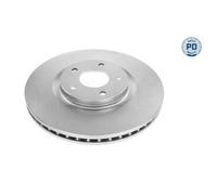 2x Disque de frein Essieu avant ventilé 36-15 521 0070/PD MEYLE pour NISSAN