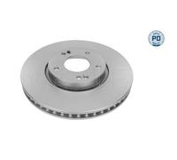 2x Disque de frein MEYLE 37-15 521 0032/PD convient pour HYUNDAI KIA