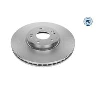Jeu de 2 disques de frein MEYLE 37-15 521 0033/PD HYUNDAI SANTA FÉ 2.2 CRDi 4x4