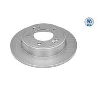 2x Disque de frein MEYLE 37-15 523 0026/PD convient pour HYUNDAI KIA