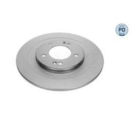 2x Disque de frein MEYLE 37-15 523 0035/PD convient pour HYUNDAI