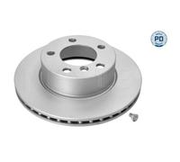 Meyle Disque de frein 383 521 0013/PD – Convient pour BMW – Lot de 2