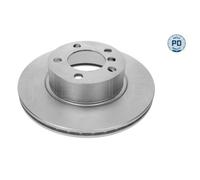 2x Disque de frein Essieu avant ventilé 383 521 0014/PD MEYLE pour BMW 1 3