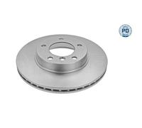 2x Disque de frein MEYLE 383 521 3011/PD convient pour BMW
