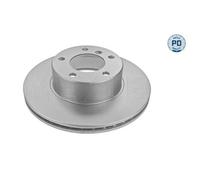 2x Disque de frein MEYLE 383 521 3019/PD convient pour BMW