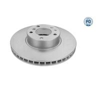 2x Disque de frein MEYLE 383 521 3024/PD convient pour BMW