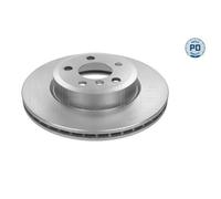 2x Disque de frein MEYLE 383 521 3074/PD convient pour BMW