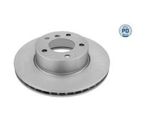 2x Disque de frein MEYLE 383 523 3059/PD convient pour BMW