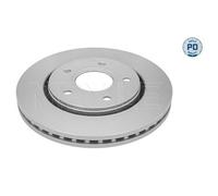 2x Disque de frein MEYLE 44-15 521 0013/PD convient pour CHRYSLER DODGE FIAT