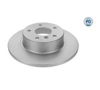 2x Disque de frein MEYLE 45-15 523 0006/PD convient pour LAND ROVER