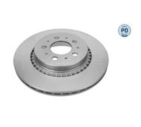 Meyle Disque de frein 515 523 0011/PD pour Volvo essieu arrière ventilé 2x