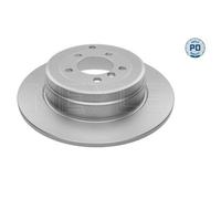 2x Disque de frein MEYLE 53-15 523 0006/PD convient pour LAND ROVER