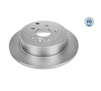 2x Disque de frein MEYLE 53-15 523 0013/PD convient pour LAND ROVER