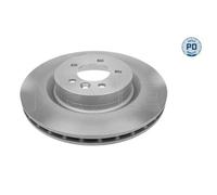 2x Disque de frein MEYLE 53-83 521 0005/PD convient pour LAND ROVER