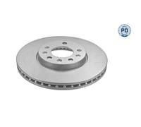 2x Disque de frein MEYLE 615 521 0010/PD convient pour FIAT OPEL SAAB