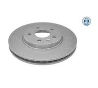 2x Disque de frein MEYLE 615 521 0031/PD convient pour OPEL VAUXHALL
