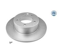 2x Disque de frein MEYLE 615 523 0016/PD convient pour NISSAN OPEL RENAULT