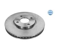 2x Disque de frein MEYLE 715 521 0033 convient pour FORD
