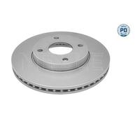 2x Disque de frein MEYLE 715 521 0047/PD convient pour FORD