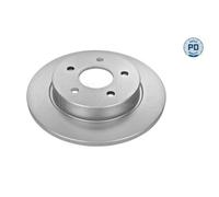 2x Disque de frein MEYLE 715 523 0020/PD convient pour FORD